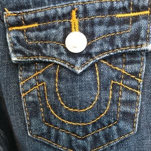 True Religion-adjustable  waste band size 6